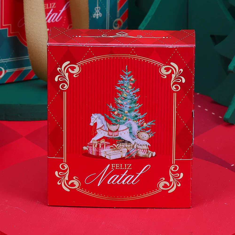 20 CARTÃO P/ BISCOITOS NATAL TRADIÇÃO 5088 ( JANGO NATAL 2025 )