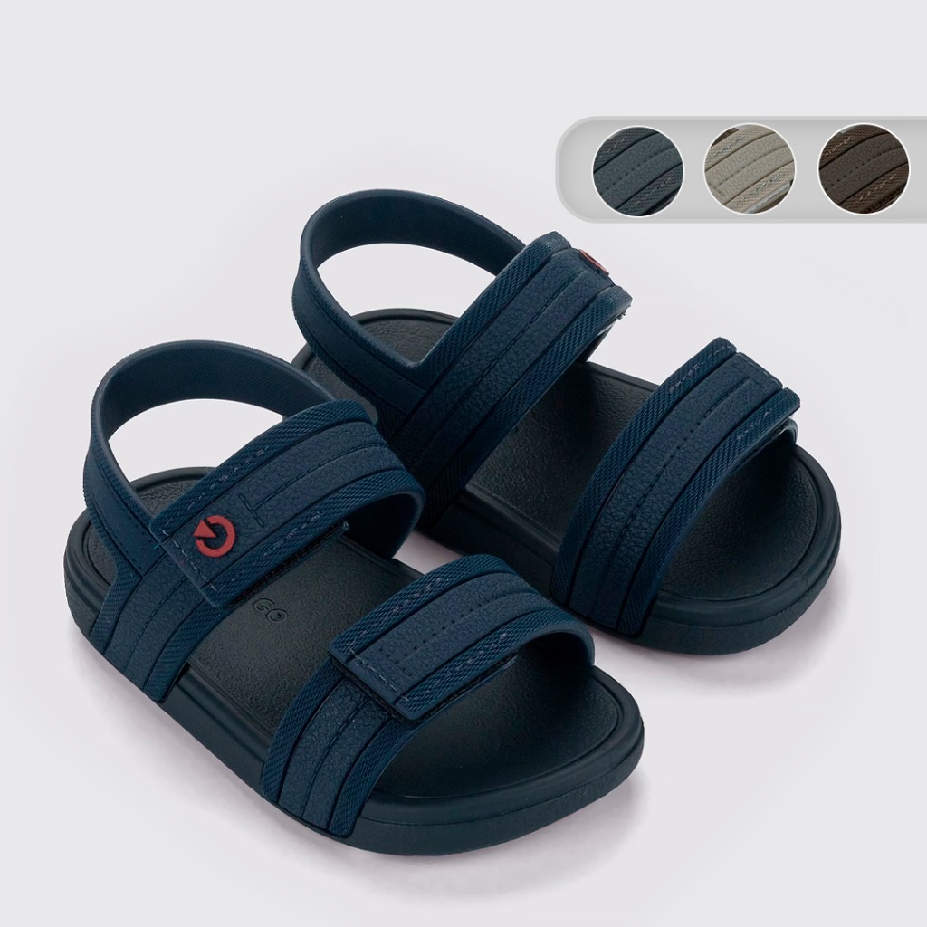 Sandalia Cartago Atlanta Baby Tira Dupla Menino 12541 em Oferta na Shopee