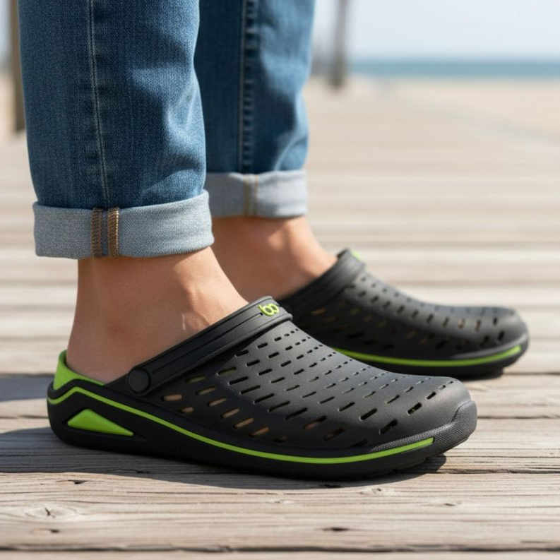 Sandália Ortopédica Masculina Boaonda Brave Alta Absorção de Impacto Indicado Facite Esporão