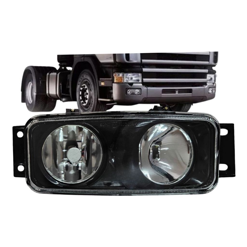 Farol Milha Duplo Para Scania S4 Série 4 Lado Direito Auxiliar Duplo Longo Alcance em Oferta na Shopee