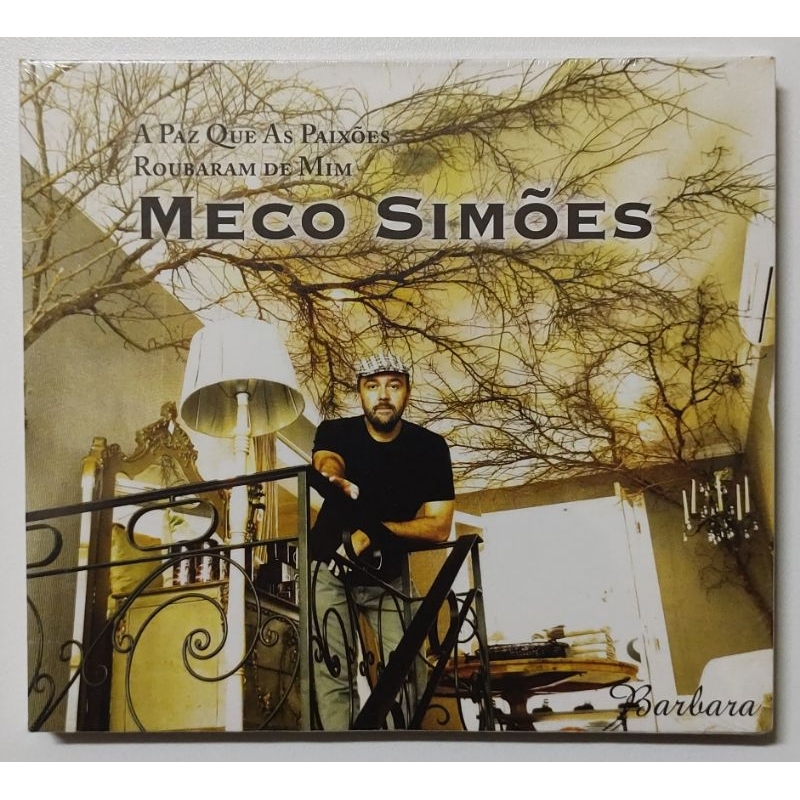 CD - MECO SIMÕES - ( A PAZ QUE AS PAIXÕES ROUBARAM DE MIM ) - DIGIPACK