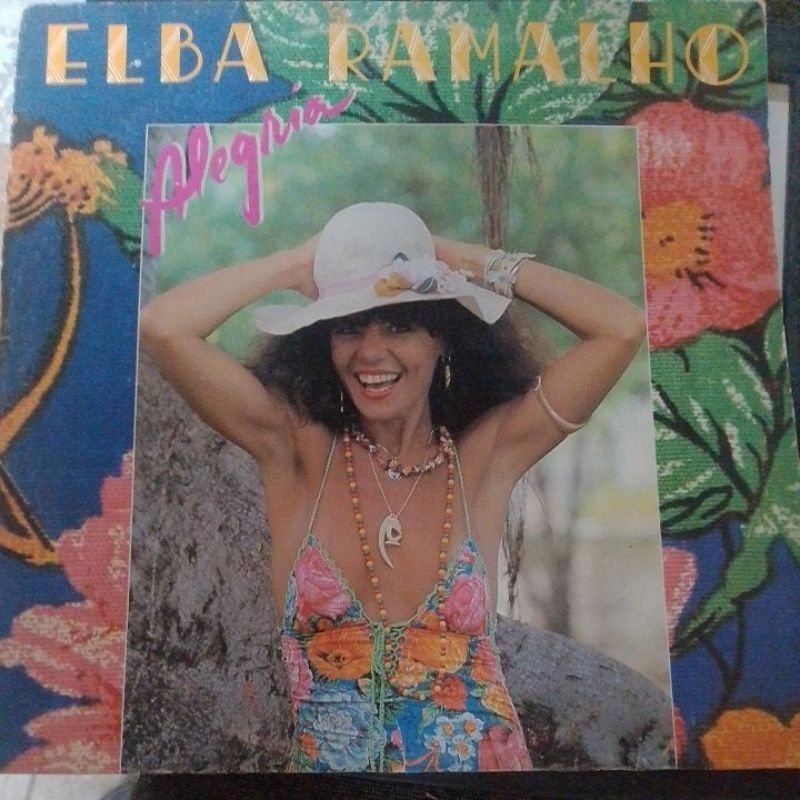 LP ELBA RAMALHO - ALEGRIA C/POSTER - 1982