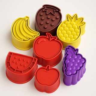 Ejetor Modelador Para Doces FRUTAS HORTIFRUTE Brigadeiros Docinhos Massa Biscuit Biscoito Resistente Massinha Modelar em Oferta na Shopee