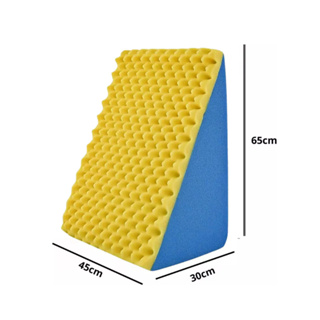 Travesseiro Suave Encosto Triangulo Anti Refluxo - Multiuso em Oferta na Shopee