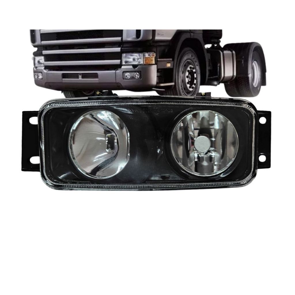 Farol Milha Duplo Para Scania S4 Série 4 Lado Esquerdo Auxiliar Duplo Longo Alcance em Oferta na Shopee