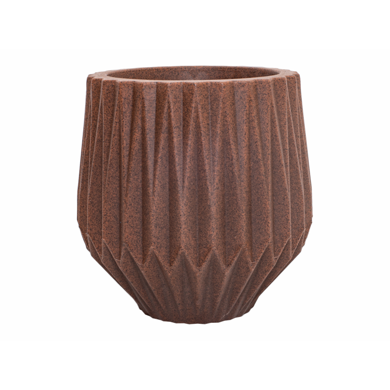 Vaso Origami Vaso Para Planta Polietileno Minarte 22x20 Vaso Decorativo