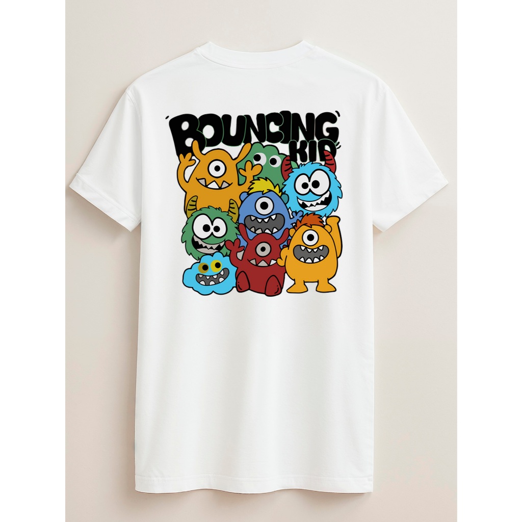 Camisa Boucing Kid Juvenil e Infantil 2 ao 16 anos 100% Algodão Unissex