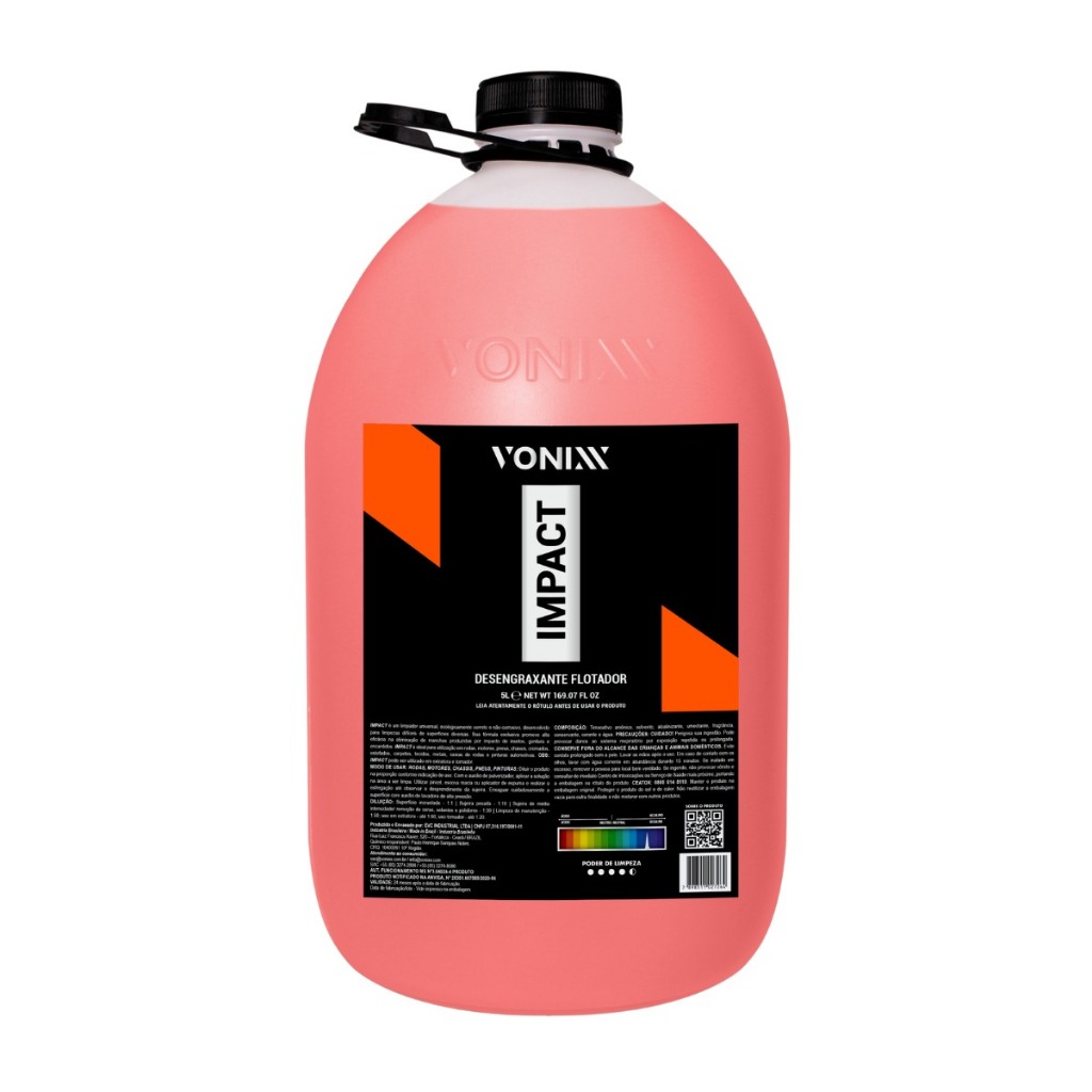 Desengraxante Impact Multiuso Automotivo Alta Performance 5L