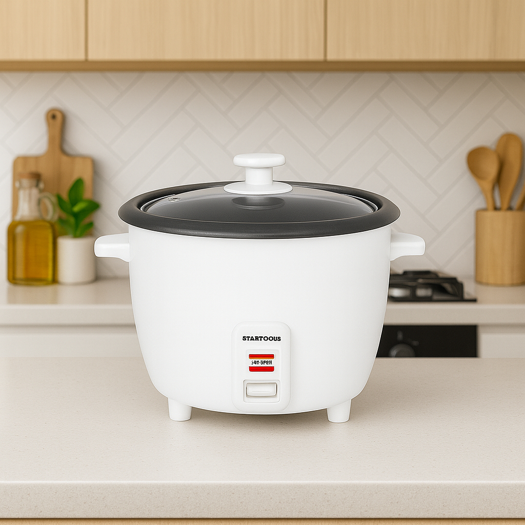 Panela de Arroz Elétrica Moderna Capacidade 5 Copos 110V ou 220V