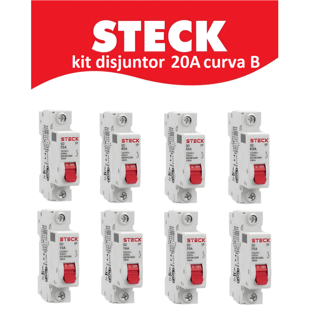 Disjuntor Steck Curva B: Onde Comprar | BuscaProdutos