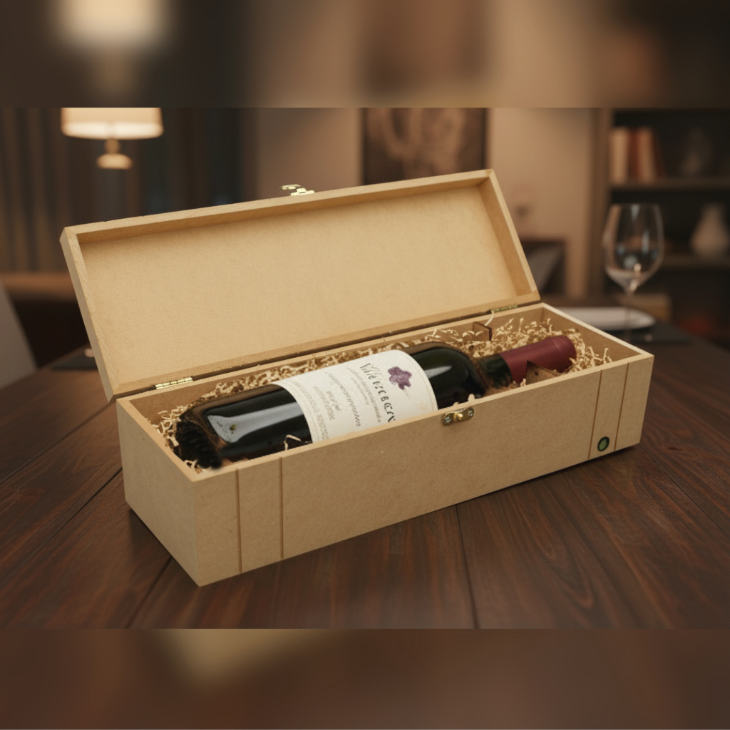 porta Vinho caixa MDF Riscado Porta Garrafa Grande para Vinho, Champagne e Presente Sofisticado em Oferta na Shopee