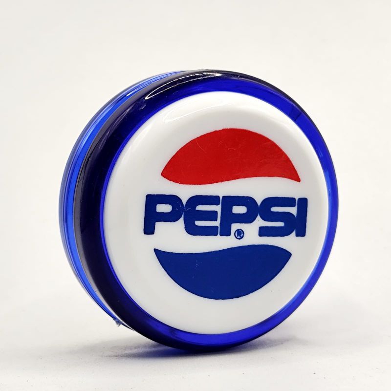 Ioiô Pepsi Genuine Russell 1990 Master Com Eixo Fixo de Madeira +3 Cordinhas De Reposição