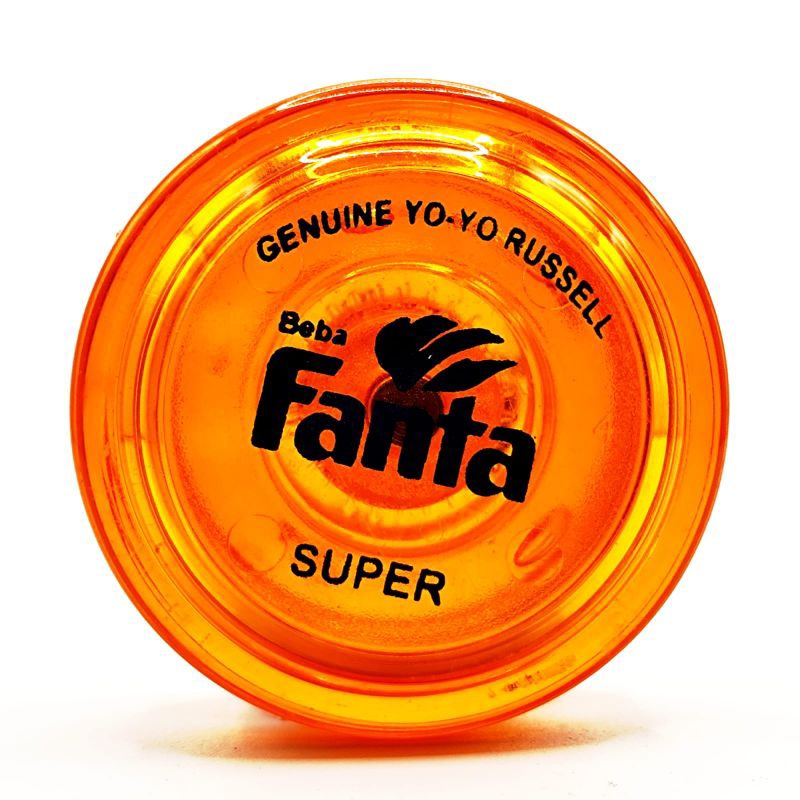 Ioiô Fanta Colecionável Genuine Yoyo Russell 1990 Master Com Eixo Fixo de Madeira +3 Cordinhas De Reposição
