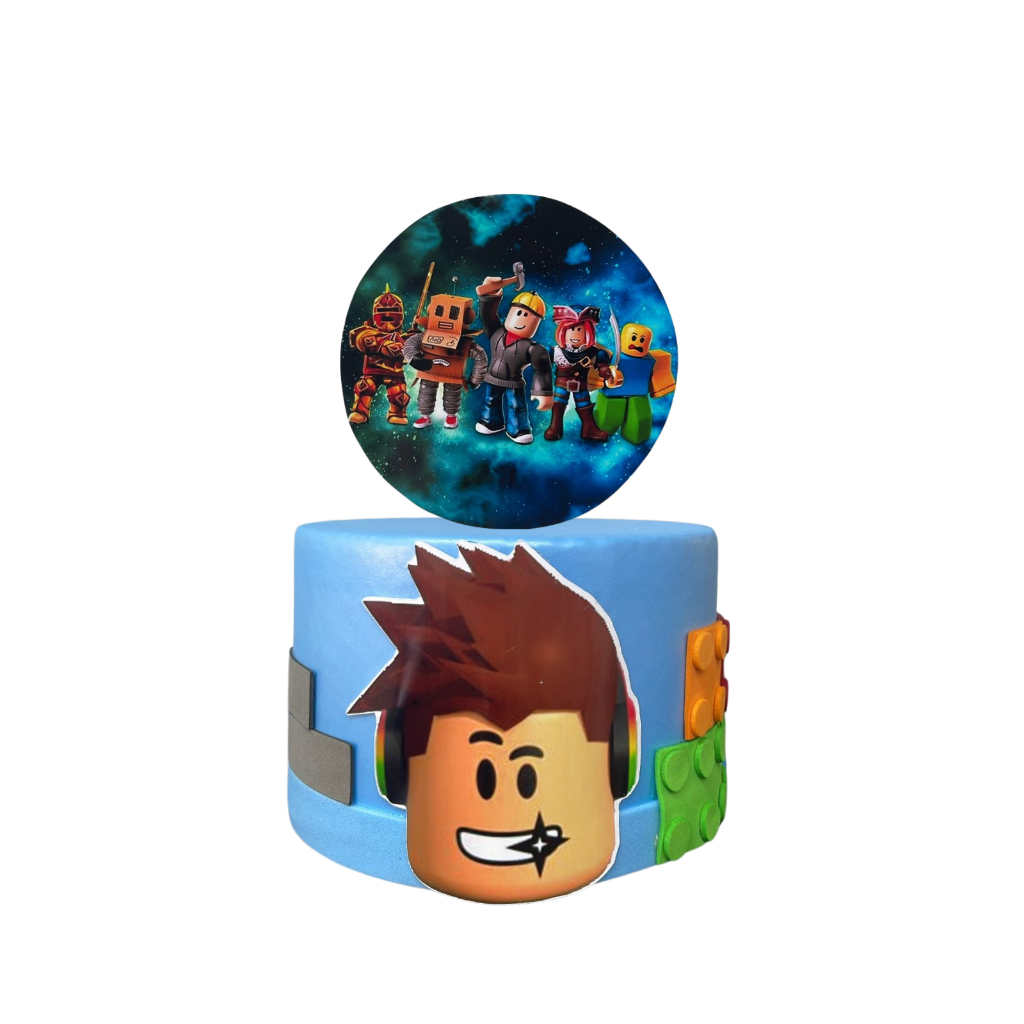Festa Roblox Bolo Fake - Comprar com Melhor Preço em Padaria