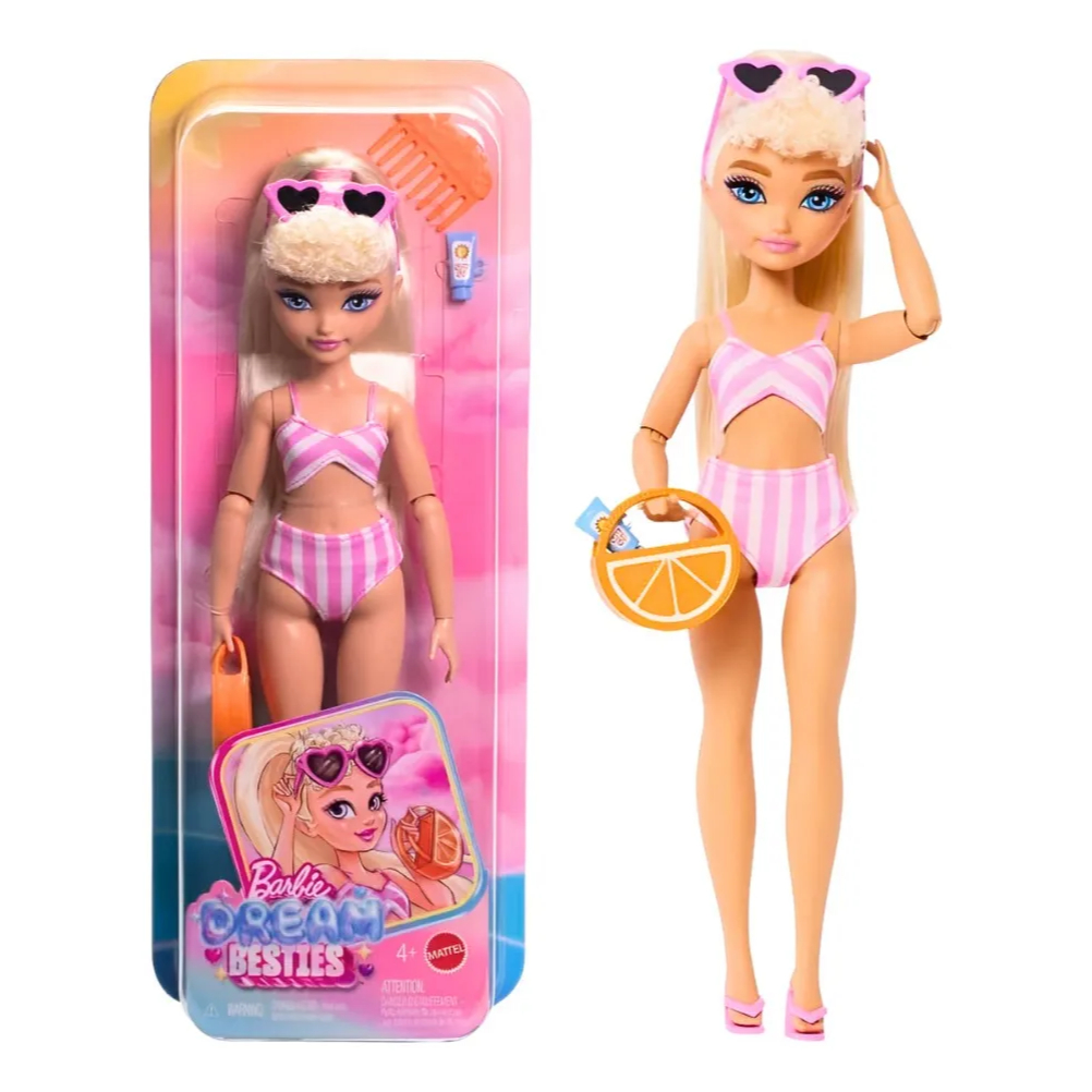 Barbie Dream Besties Malibu Traje Praia - Mattel Jgh83 em Oferta na Shopee