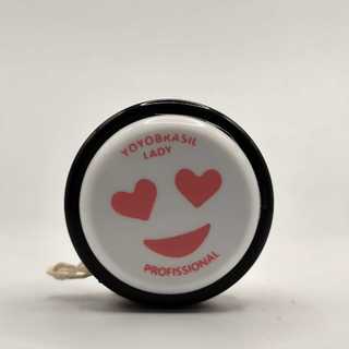 Yoyo York Profissional Smiley lady de eixo fixo + 3 cordas de brinde (ioio,yo-yo,ioiô)