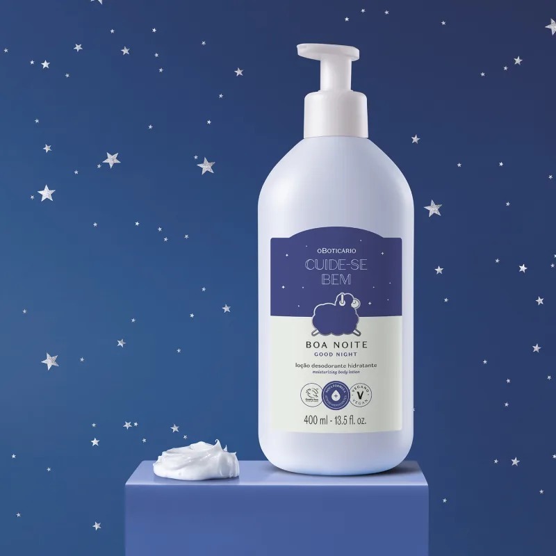 Loção Desodorante Hidratante Cuide-se Bem Boa Noite 400ml em Oferta na Shopee