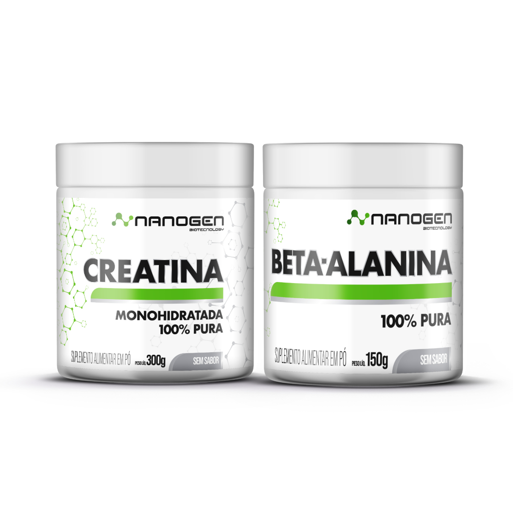 Kit Alta Performance - Creatina 300g + Beta Alanina 150g
