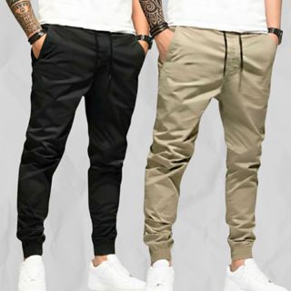 Calça Jogger Camuflada Sarja Masculina Punho Elástico em Oferta na Shopee