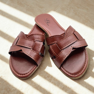 💖 Rasteirinha Feminina Flat Conforto Premium - Tiras Transpassadas | Várias Cores! Ref. 1280