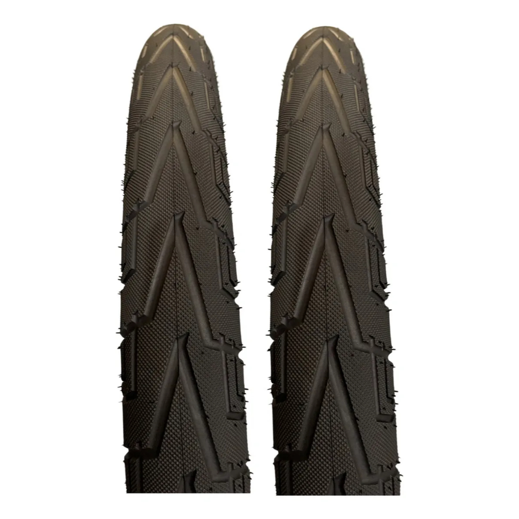 Par Pneu Bicicleta Mtb Cinborg Irado Aro 26 X 2.125 Balão Largo Tipo Praieiro Slick