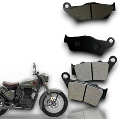 Pastilha Freio Traseiro + Pastilha Freio Dianteiro Royal Enfield Classic 350