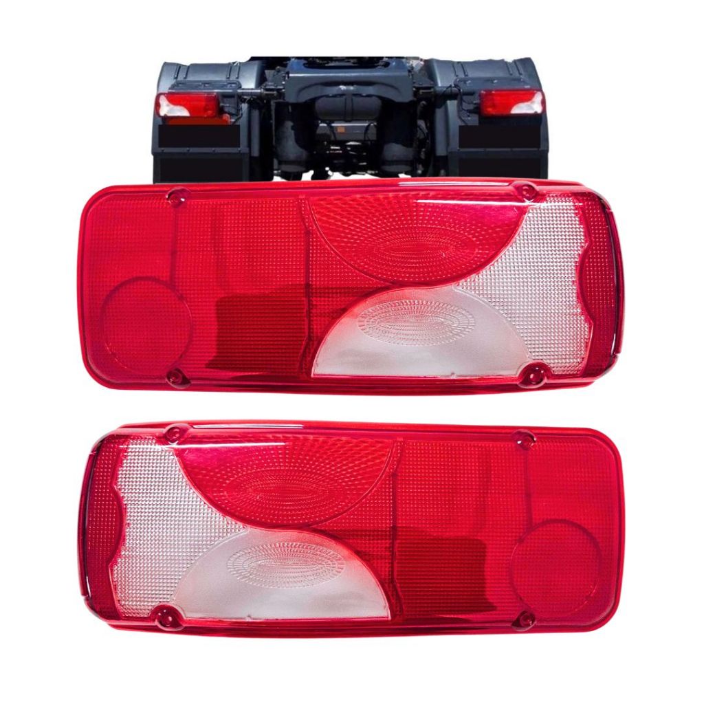 Par Lente Traseira Para Scania S4 S5 Botinha Após 2007 Lenterna Traseira Botinha Caminhão em Oferta na Shopee