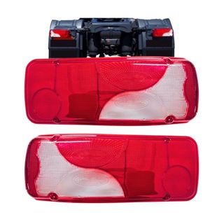 Par Lente Traseira Para Scania S4 S5 Botinha Após 2007 Lenterna Traseira Botinha Caminhão em Oferta na Shopee