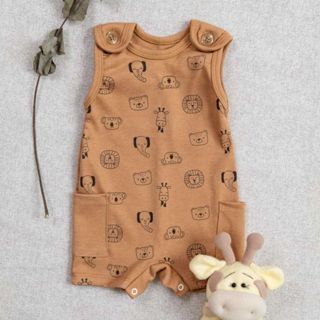 Macacão Romper Bebê Menino Verão Suedine Leve e Fresco MPROMPER-MENINO-MS-C3 em Oferta na Shopee