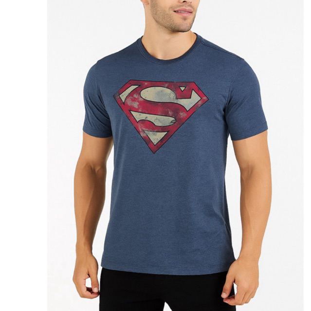 camiseta personagem super man , super homem, algodão ,temática g, gg herois