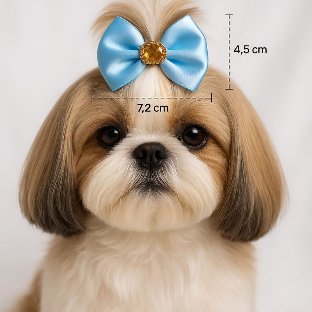 Laço Pet Grande Luxo, Lacinho Pet Topete banho e tosa Atacado escolha a quantidade