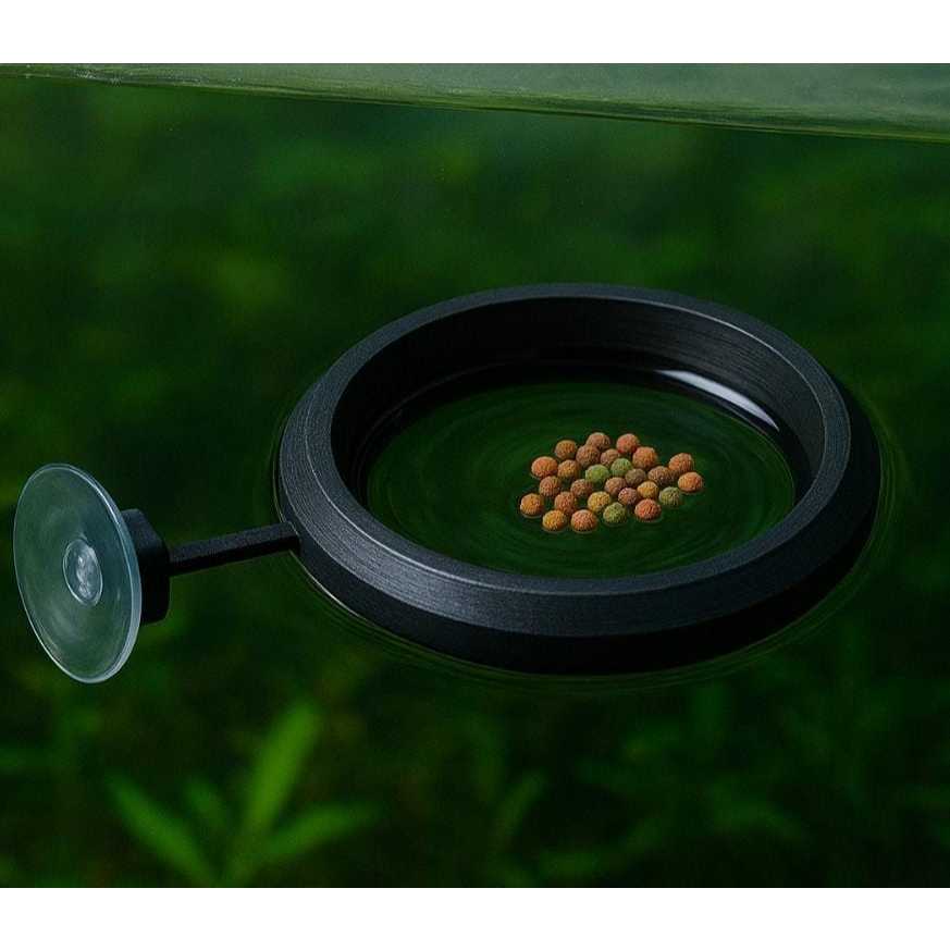 Anel de Alimentação Flutuante para Aquários preso por ventosa em Oferta na Shopee