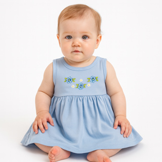 Vestidos Infantil Bebê Menina Liso Super Confortável Lançamento em Oferta na Shopee