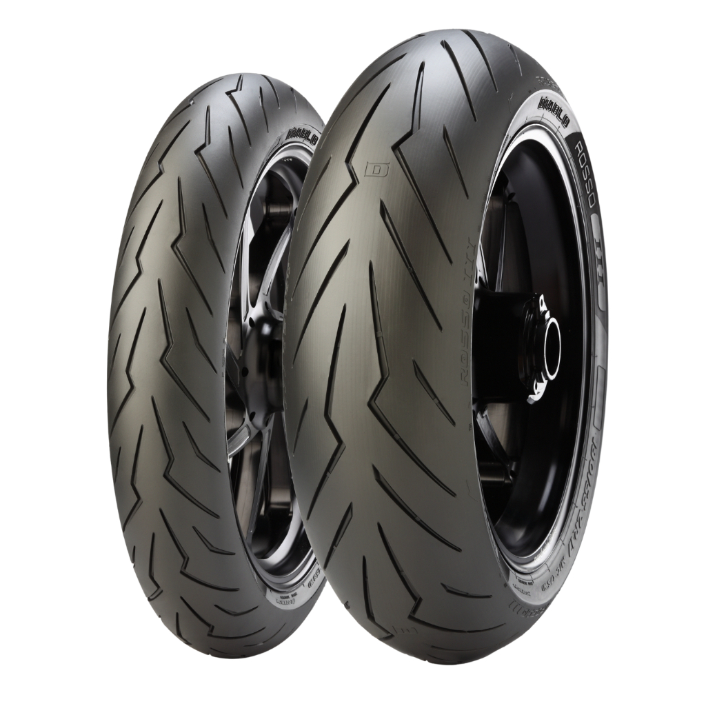 Par Pneu Moto 120/70-17 + 190/55-17 Diablo Rosso 3 Pirelli