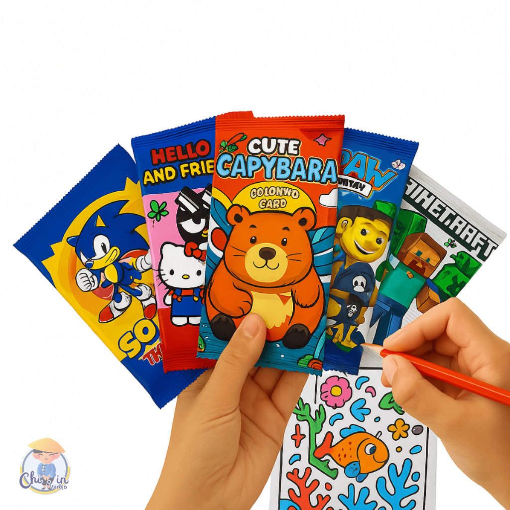 Cards Para Colorir 10/15/20 Pacotes ATACADO Surpresa Lembrancinha Páscoa Festa Kit Aniversário Pintar