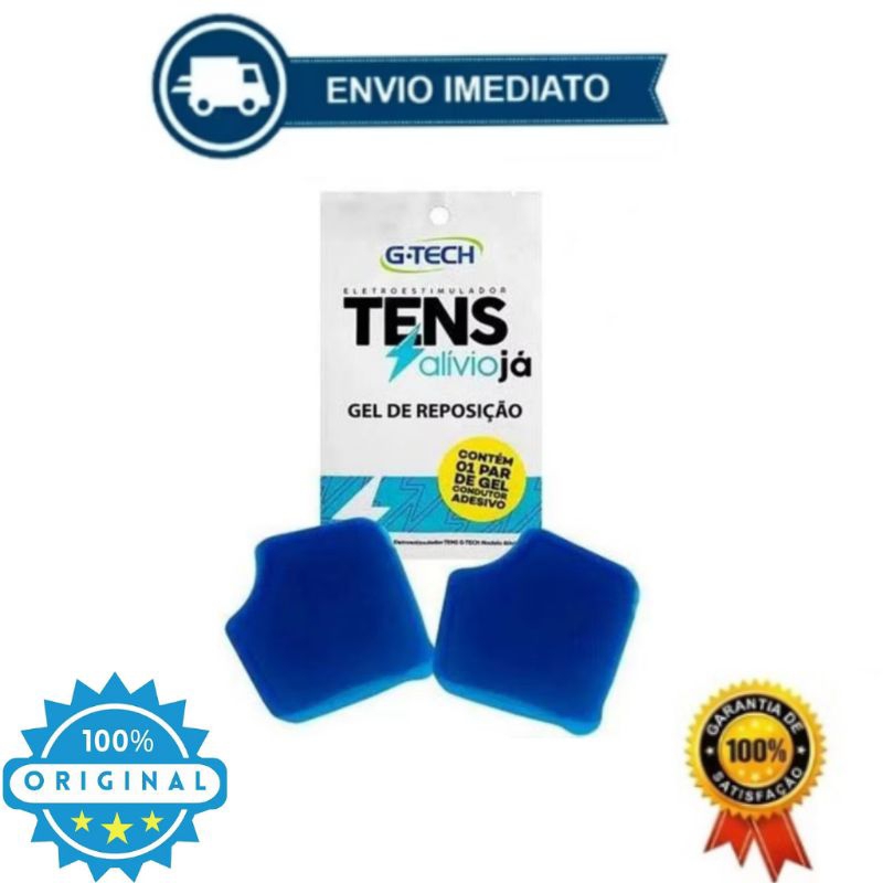 Gel de reposição tens alívio já G-tech eletroestimulador