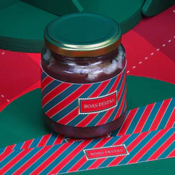 100 CINTA PARA MINI PANETONE TRADIÇÃO 5276 ( JANGO NATAL 2025 )