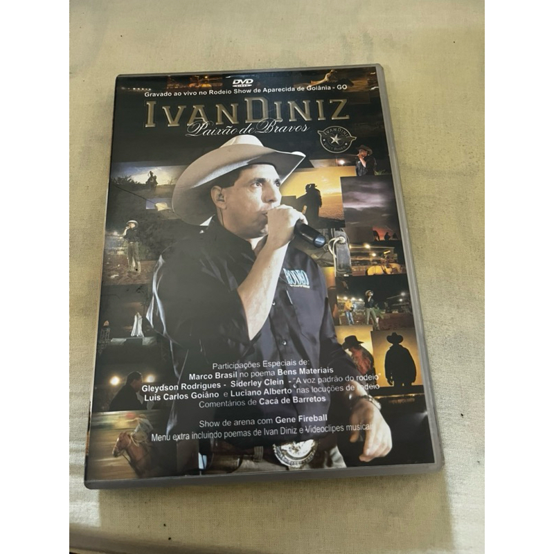 Dvd Ivan Diniz - Paixão De Bravos Ao Vivo - ref:002