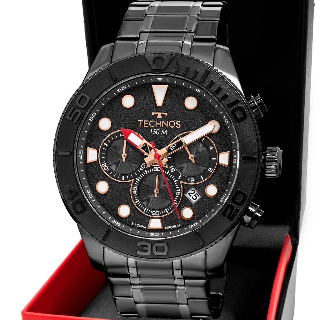 Relógio Technos Masculino Acqua JS25BCI/1F em Oferta na Shopee