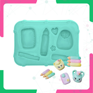 Molde de Silicone para Biscuit Acessórios para as aulas Aplique em Oferta na Shopee