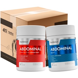 Atacado 6x Abdominal Dia + 6x Abdominal Noite 720 Capsulas Nutrilibrium em Oferta na Shopee