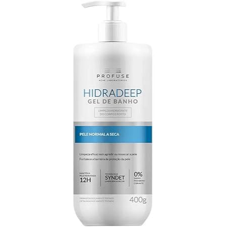 Gel De Banho Hidradeep Profuse Pele Normal A Seca 400 G
