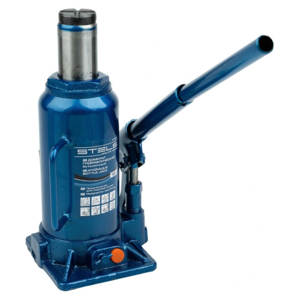 Macaco Hidráulico Tipo Garrafa 12 Ton Stels 230-465mm Reforçado
