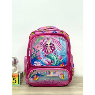 Mochila Escolar Liso Estampado Infantil Bolsa  Menina Grande em Oferta na Shopee