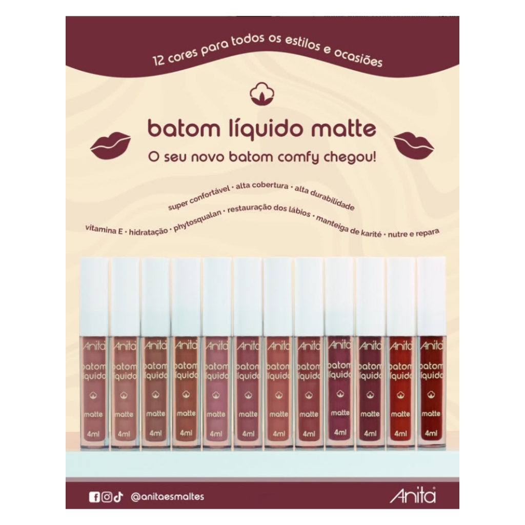 Batom Anita Batons: Onde Comprar | BuscaProdutos