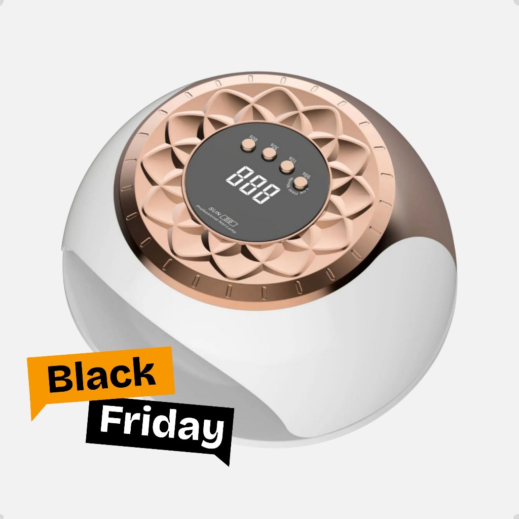 Cabine Unha Gel Sun S9 Gold Profissional Forninho Estufa Bivolt Gel Alongamento 57 Leds 268w Led/uv