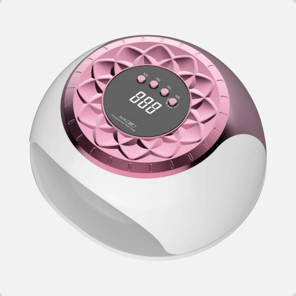 Cabine Unha Gel Sun S9 Gold Profissional Forninho Estufa Bivolt Gel Alongamento 57 Leds 268w Led/uv