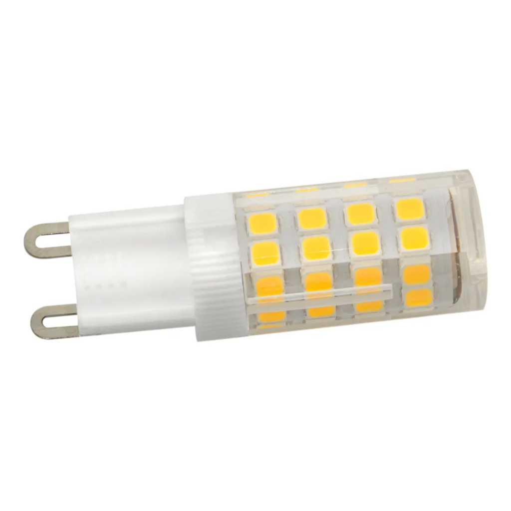 Kit 10 Lampada LED Halopim G9 9W Branco Frio e Amarelo Quente Inmetro Lustre Arandela