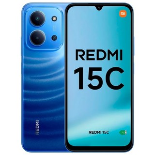 Smartphone Xiaomi Redmi 15C 4GB/128GB – Tela 6,9″, Azul, Dual SIM LTE