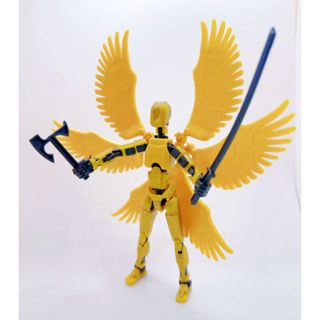 ⚡ Dummy Luck 13 – O Guardião das Seis Asas | Figura Articulada de Luxo em Oferta na Shopee